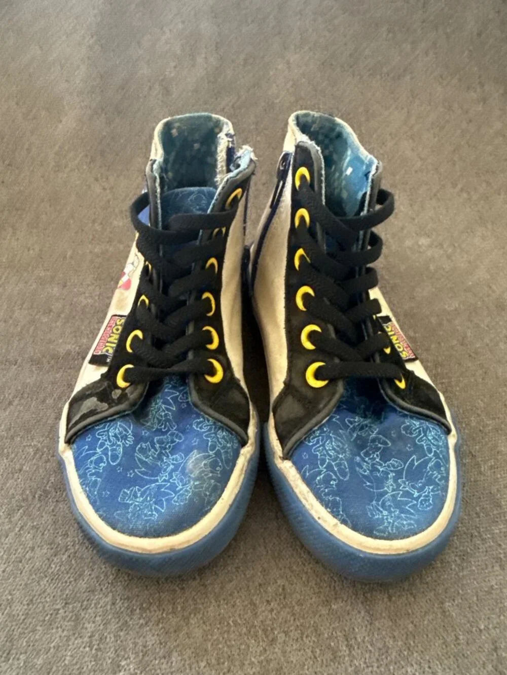Sonic The Hedgehog these shoes